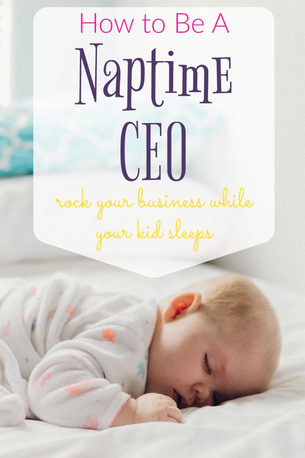 Are you a mompreneur trying to balance working from home with taking care of your kids? Learn how becoming a naptime CEO can help you be more productive. Learn important time management tips and productivity tips for work at home moms.
#mompreneur #workfromhome #productivity