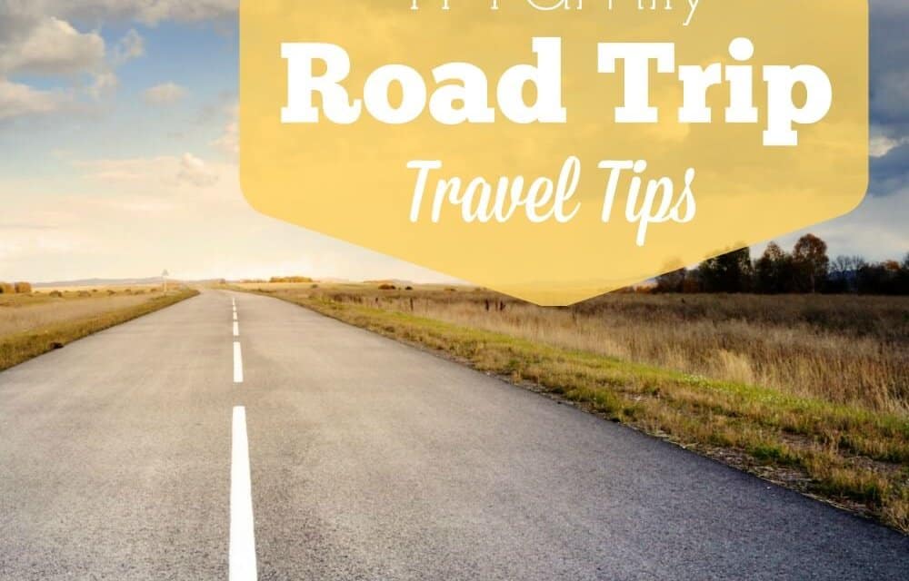11 Family Road Trip Travel Tips