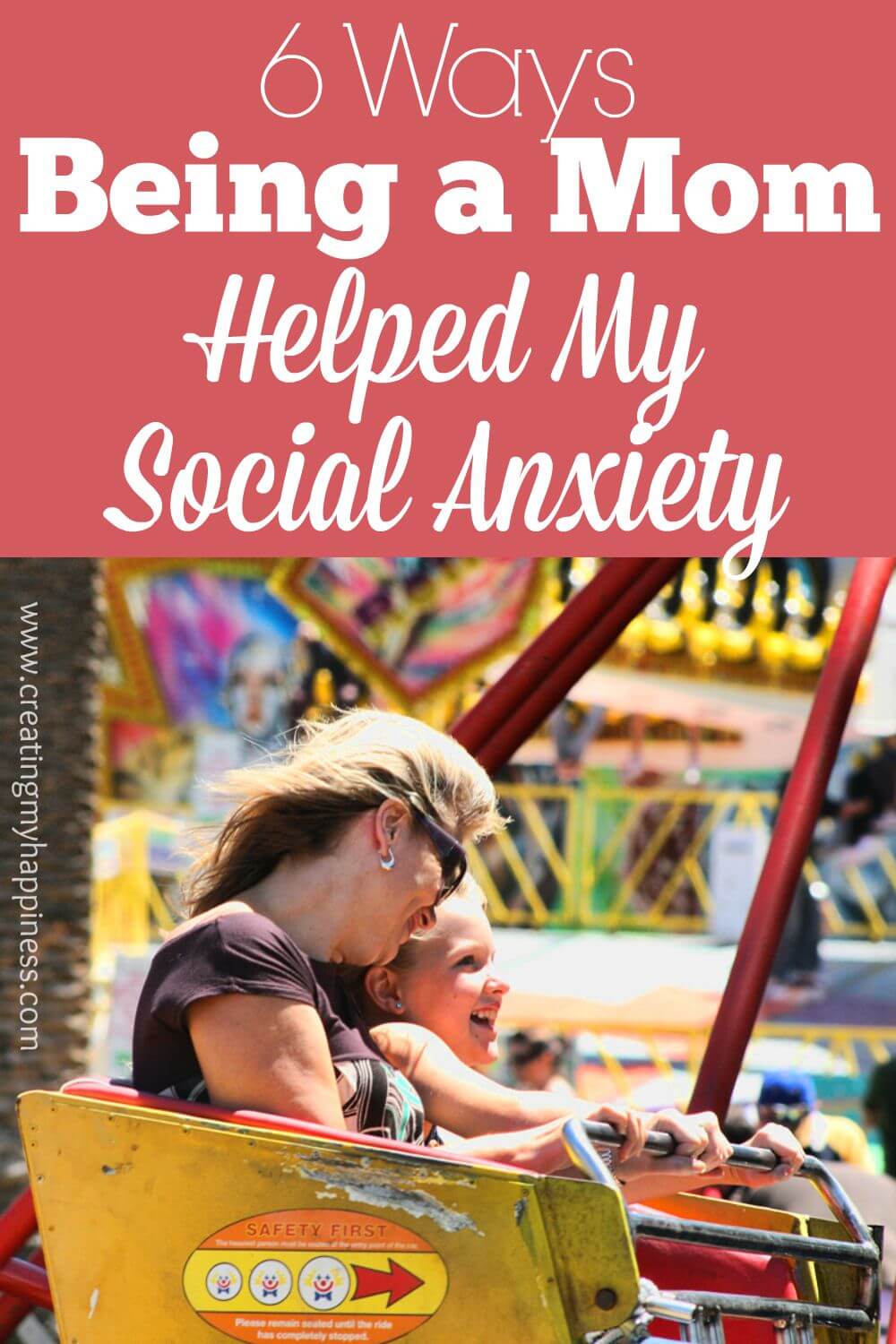 In many ways being a parent can feed the isolation caused by social anxiety. But it can also help you grow in ways you never thought possible.