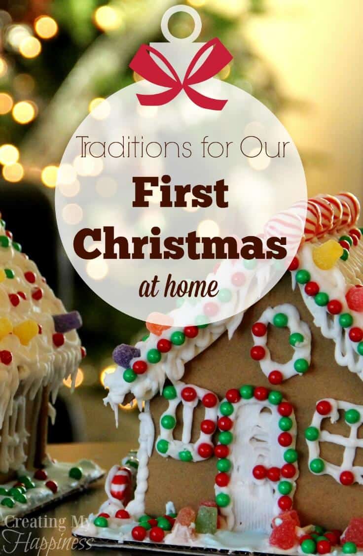 Instead of traveling for Christmas, we're staying home and creating (or carrying on) some traditions of our own.