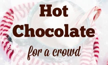 How To Make Homemade Hot Chocolate For a Crowd