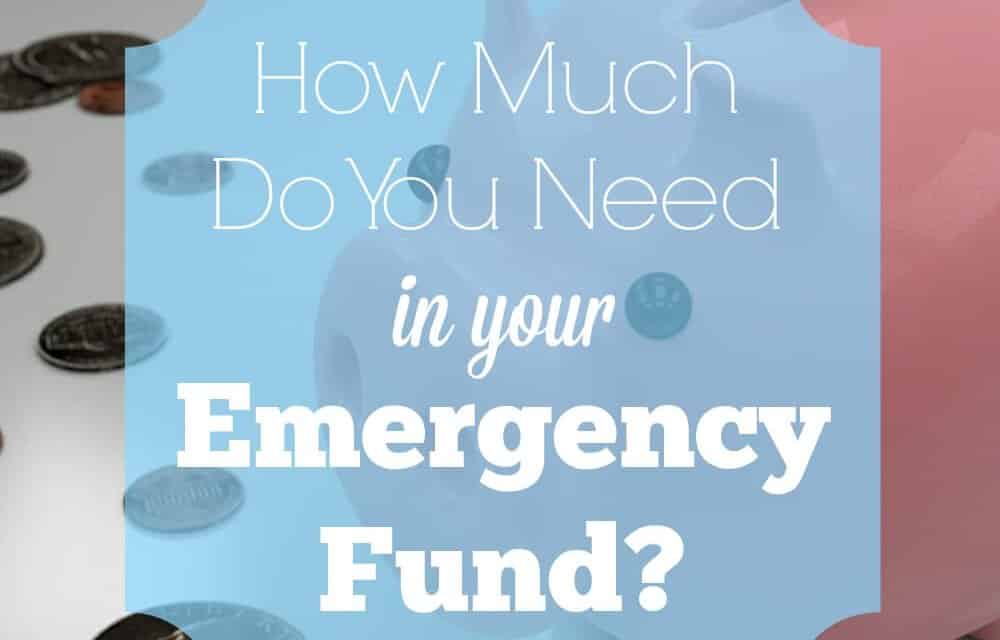 How Much Do You Need in Your Emergency Savings Fund?