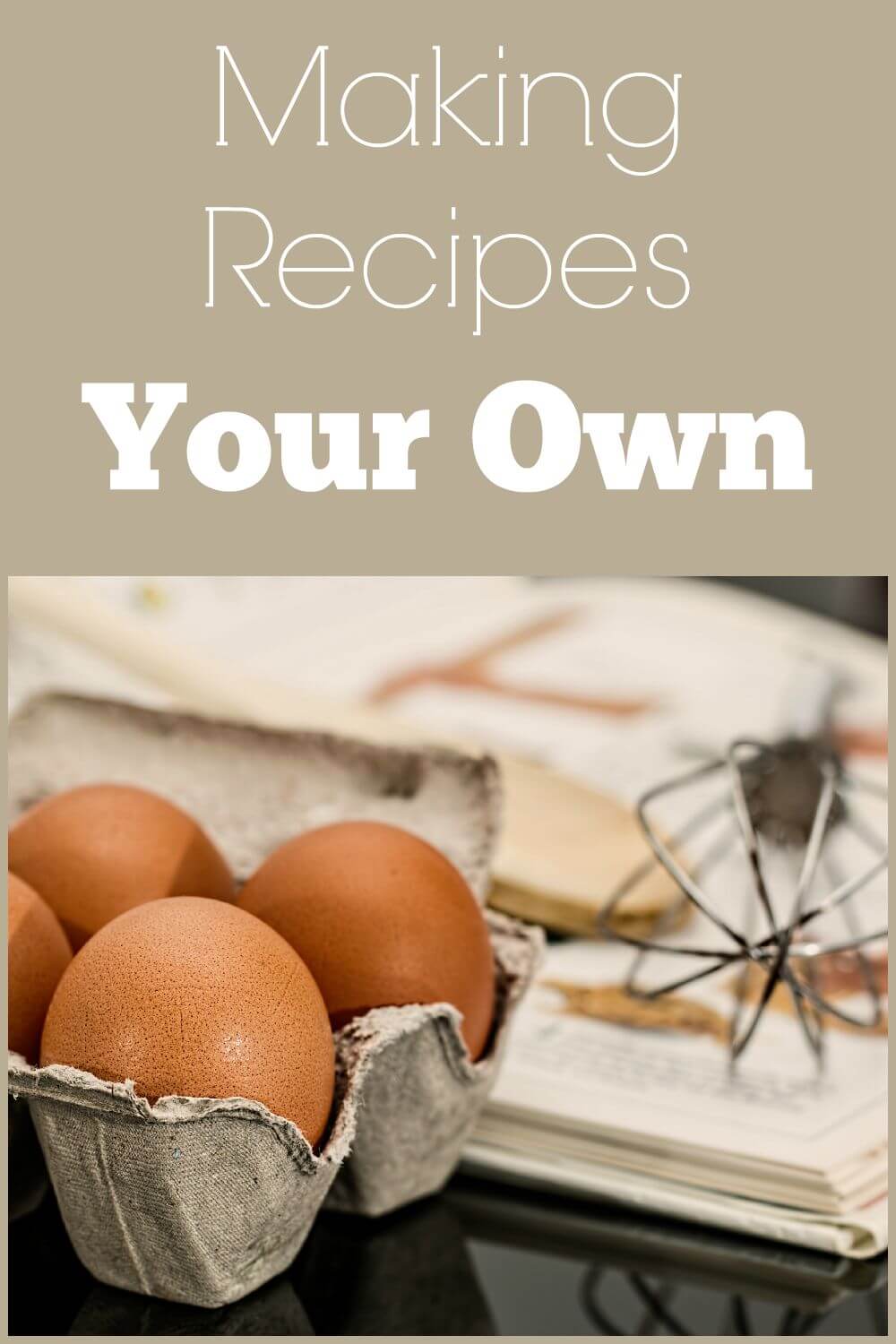 Do you overlook recipes you find online because you don't have or don't like every ingredient? Stop! Here are some great tips on making recipes your own.