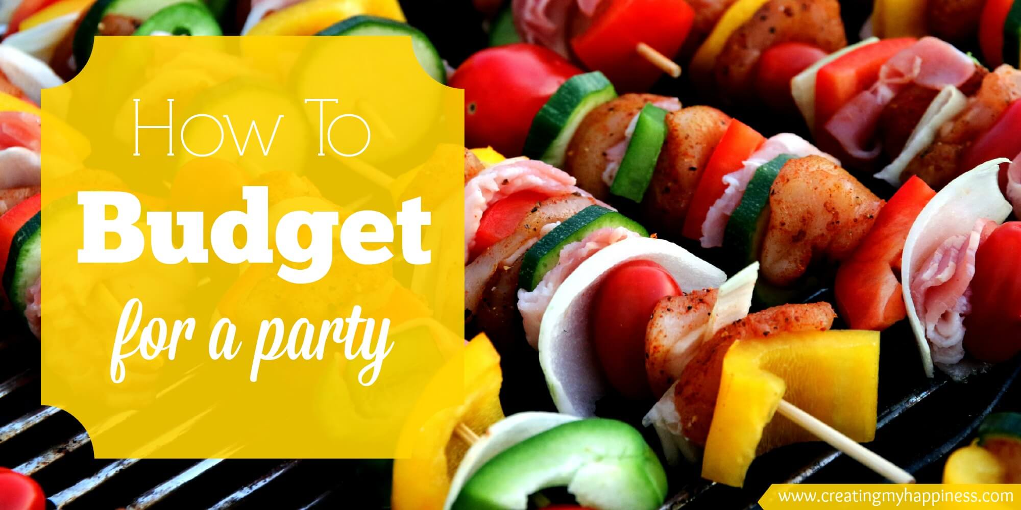 Budget for a Party