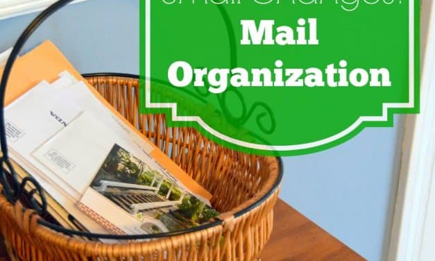 Small Changes: Mail Organization