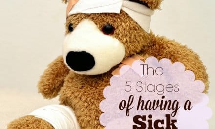 The 5 Stages of Having a Sick Child