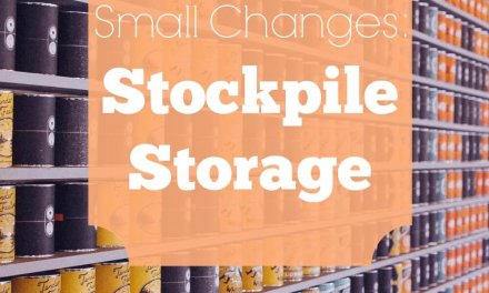 Small Changes: Stockpile Storage