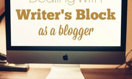 Dealing with Writer’s Block as a Blogger
