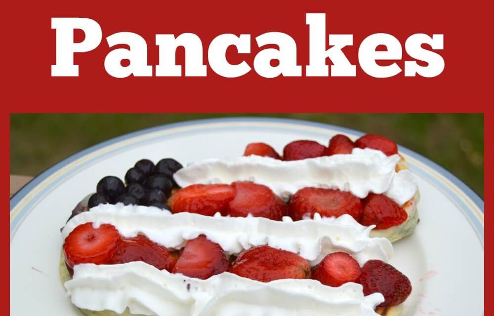Red, White, and Blue Pancakes