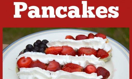 Red, White, and Blue Pancakes