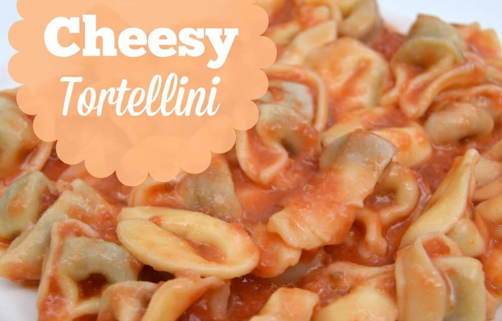 One Pot Cheesy Tortellini