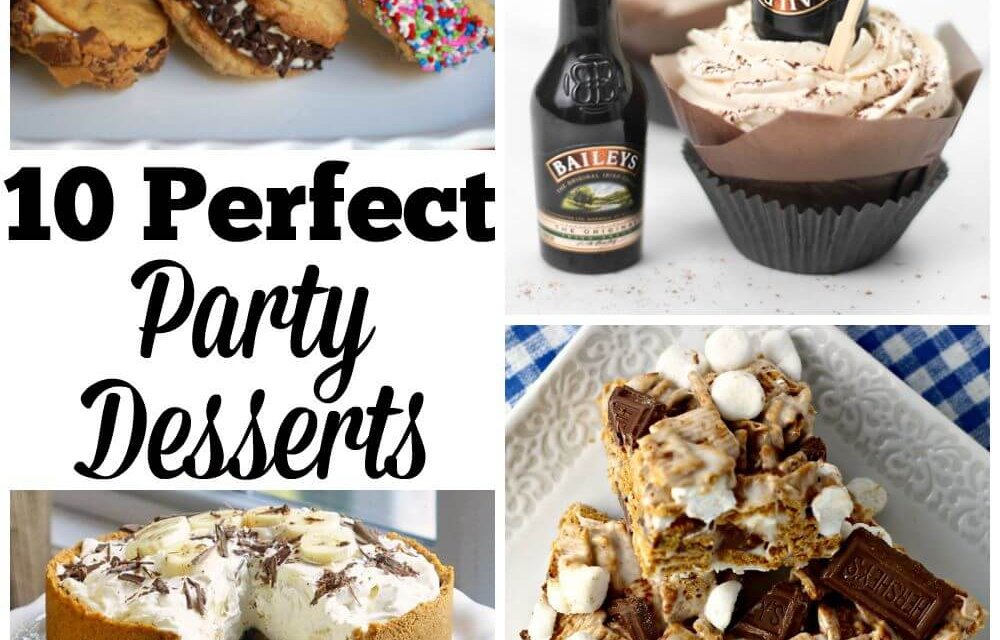 10 Perfect Party Desserts