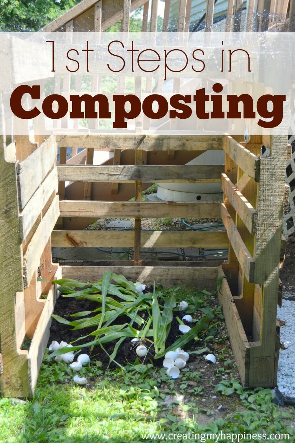 Composting is a great way to save money and take care of the earth. Here are the simple first steps you need to take to get started.