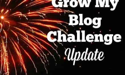 July Grow My Blog Challenge Update