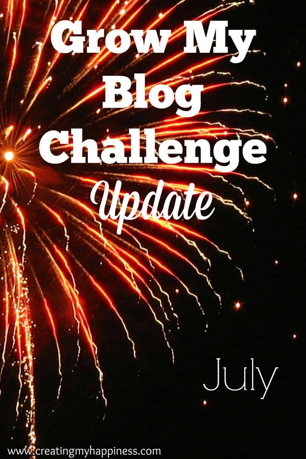My monthly accountability post as part of the grow my blog challenge! All bloggers welcome to join!