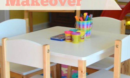 Art Table Makeover