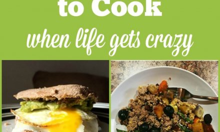 Finding Time to Cook When Life Gets Crazy