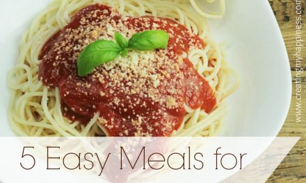 5 Easy Meals for Busy Nights