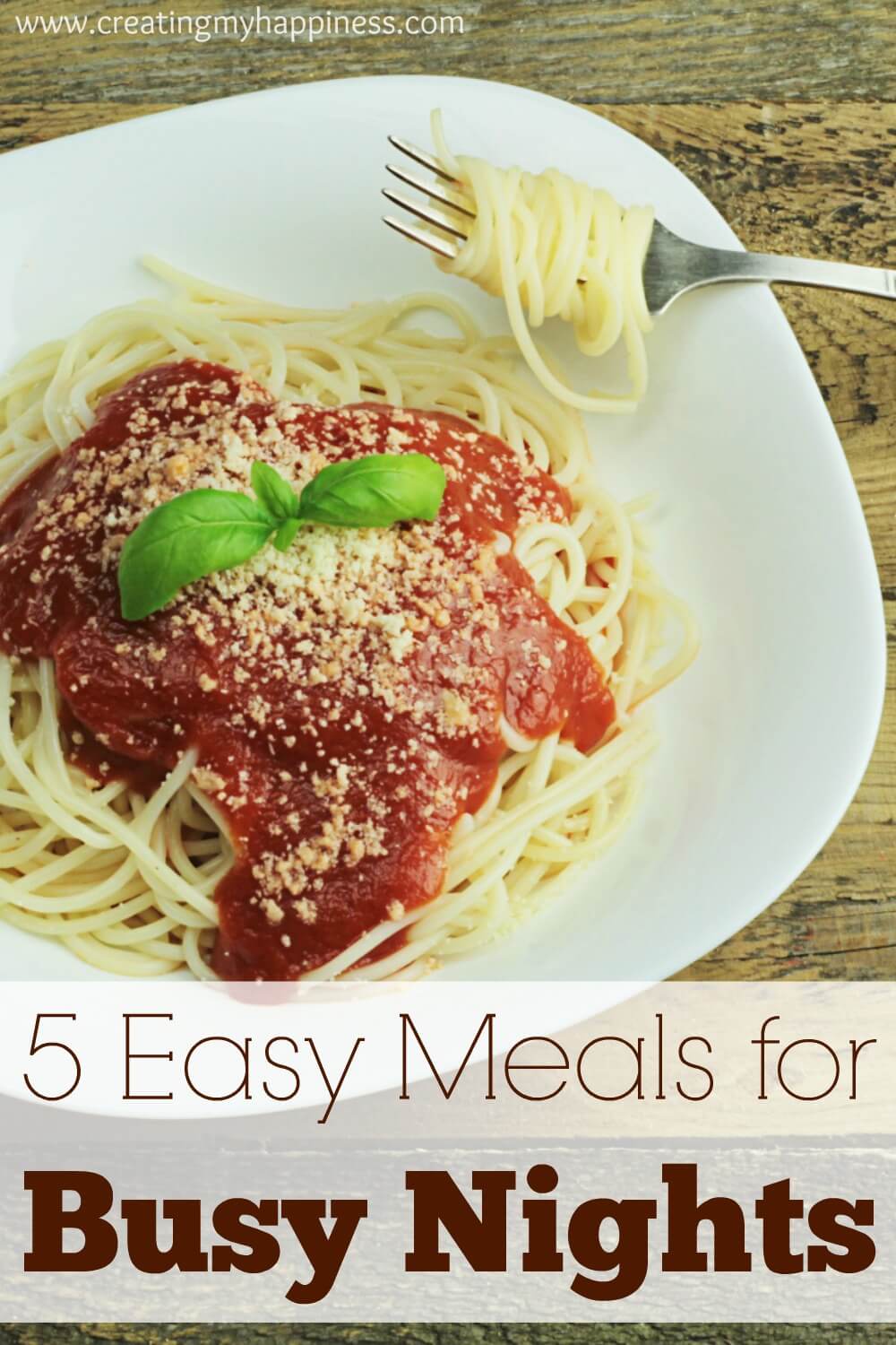 If you need food fast, but don't want to resort to fast food, here are 5 great meals you can whip up in no time that will satisfy even the whole family.