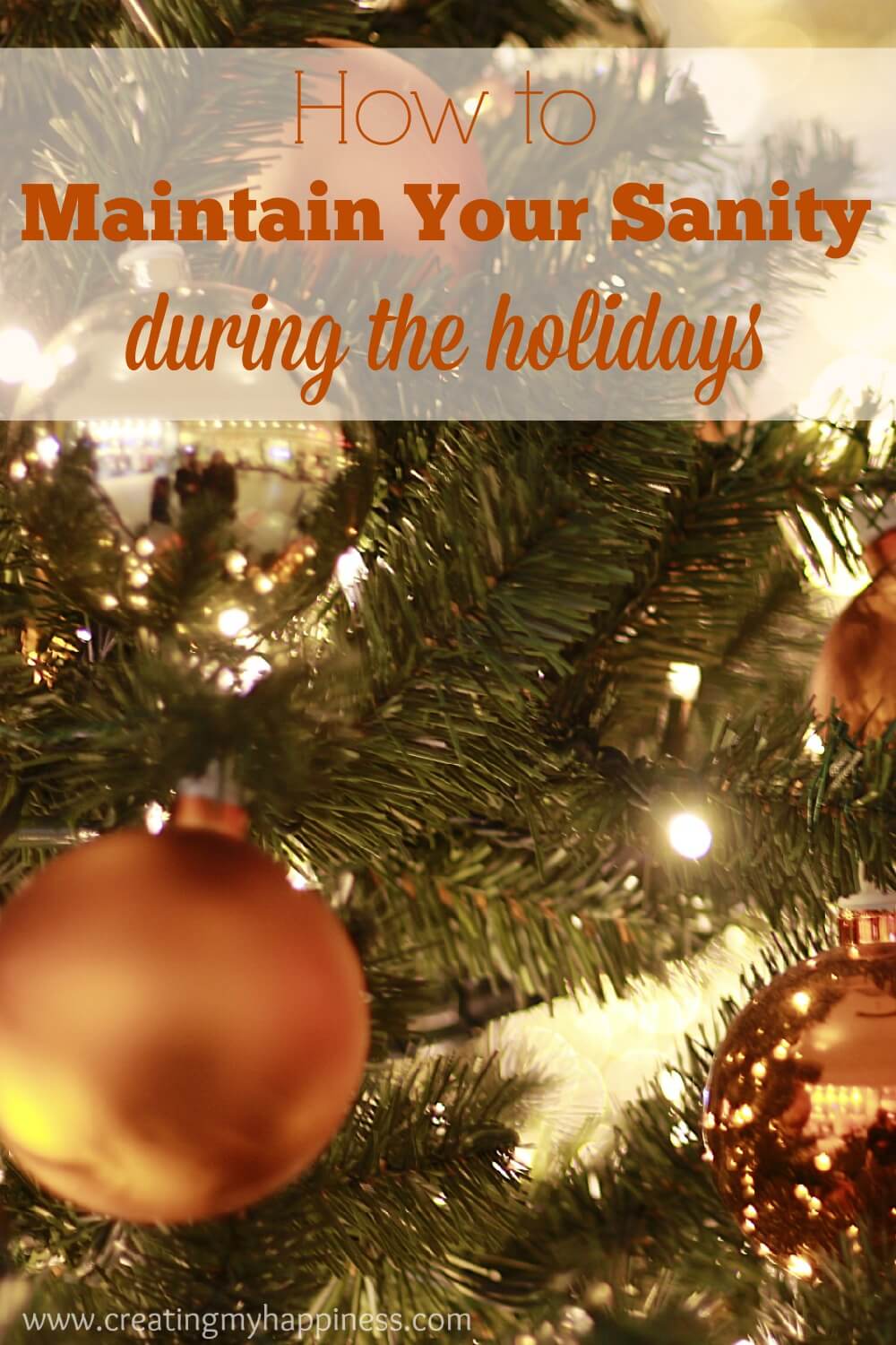 Back in my day, the holidays began after Halloween. Now-a-days things are very different. Here are some great tips for staying sane during the busy holiday season.