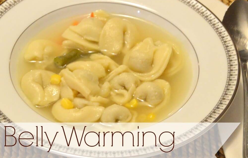Belly Warming Tortellini Soup