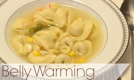 Belly Warming Tortellini Soup