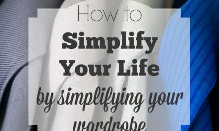 How to Simplify Your Life by Simplifying Your Wardrobe
