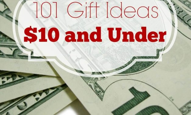 101 Gift Ideas $10 and Under
