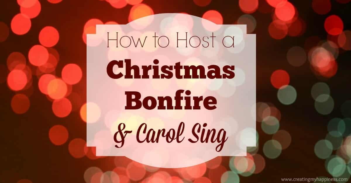 Great tips for throwing a fun-for-the-whole-family Christmas party. This Christmas Bonfire & Carol Sing combines all the elements of a classic good time.