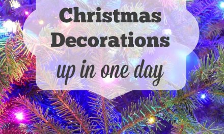How to Get Your Christmas Decorations Up in One Day