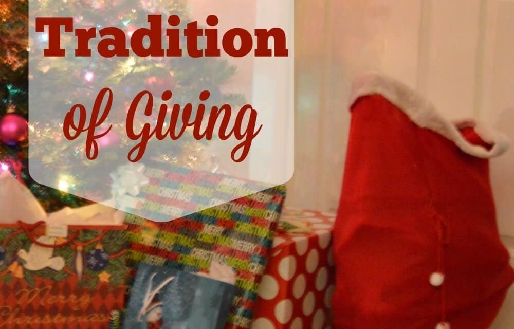A Tradition of Giving
