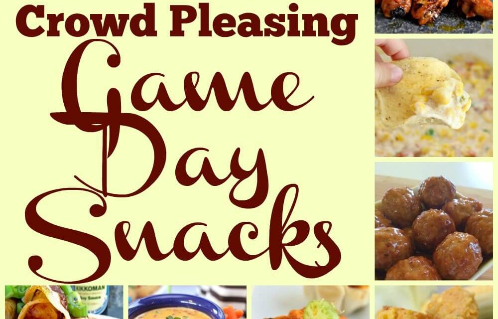 35 Crowd Pleasing Game Day Snacks