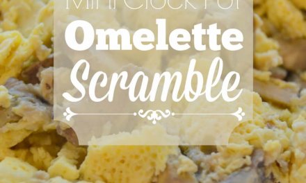 The Perfect Lunch: Mini Crock Pot Omelette Scramble