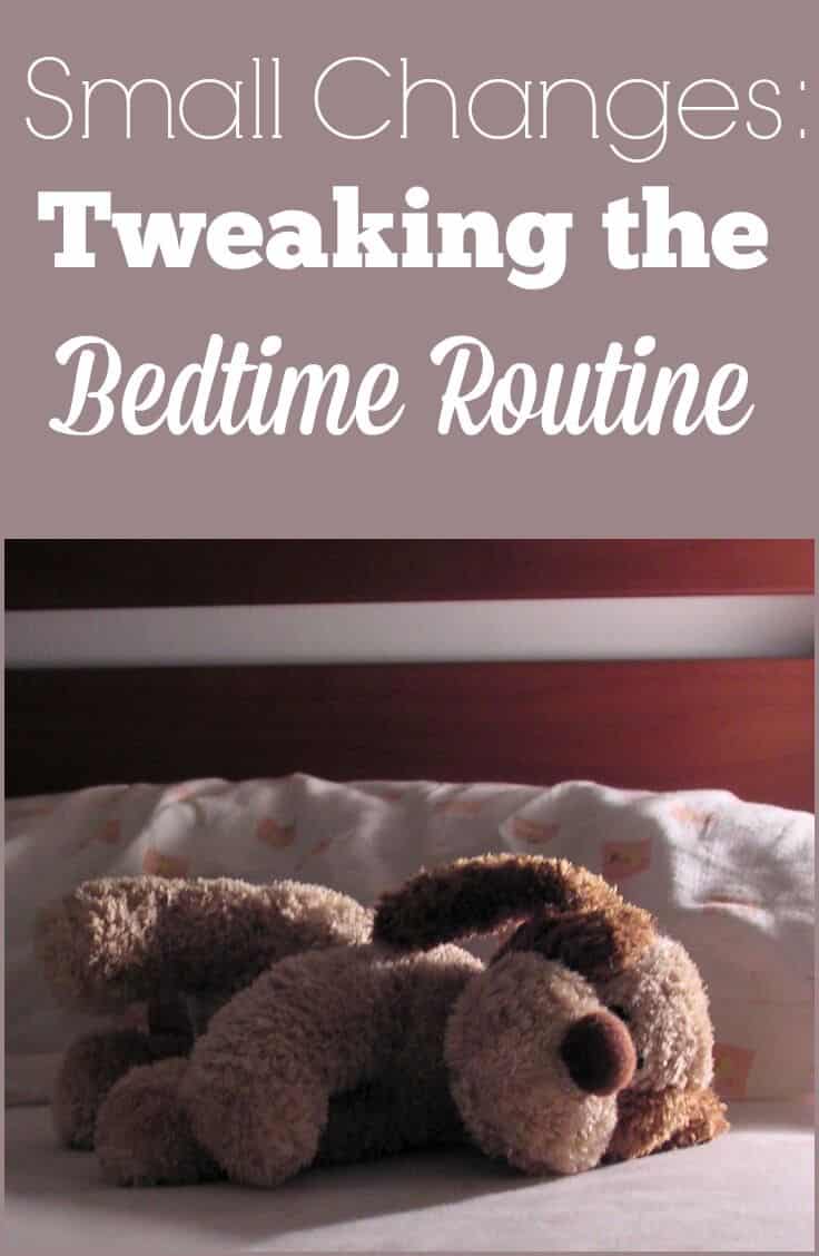 Is your bedtime routine ending your day on a sour note? Check out how I made 1 small change that made a big difference in our evenings.