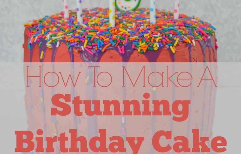 How to Make a Stunning Birthday Cake (With a Little Help from Pinterest)