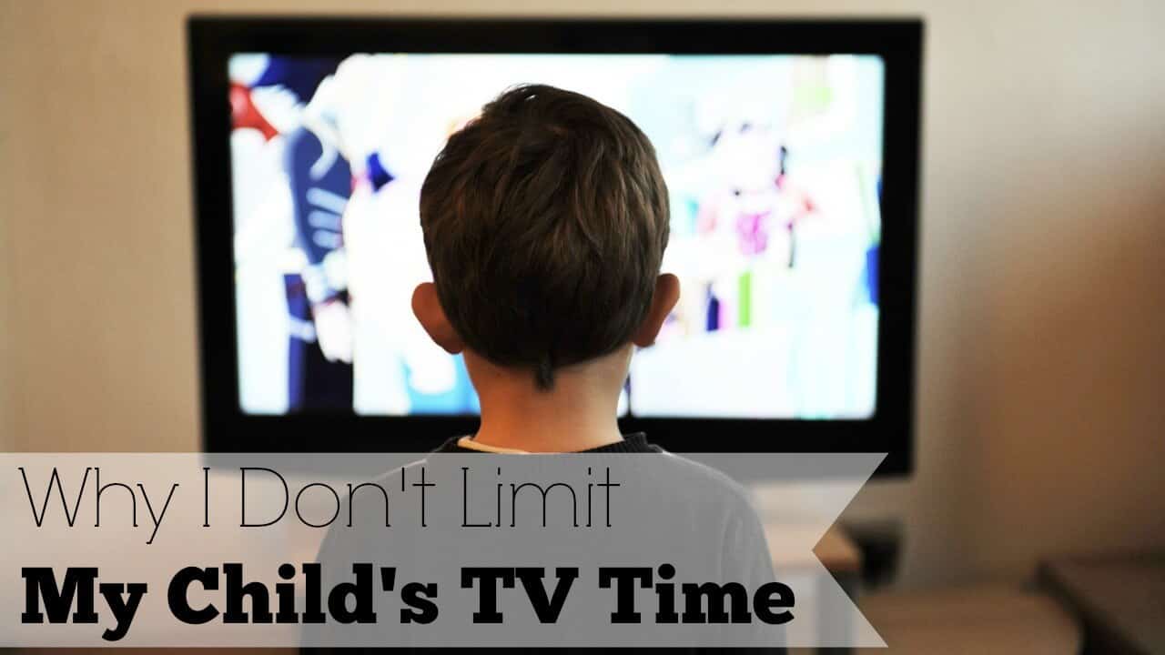 It's understandable that many parents are concerned about tv time for their children, but here's why I stopped keeping track of how much she was watching.