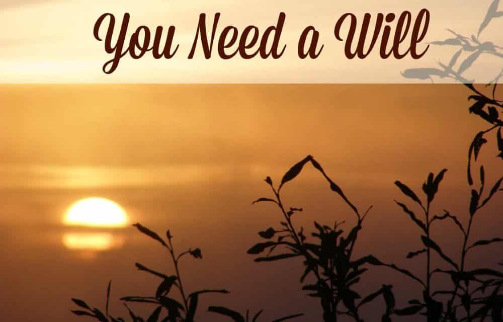 6 Reasons You Need a Will