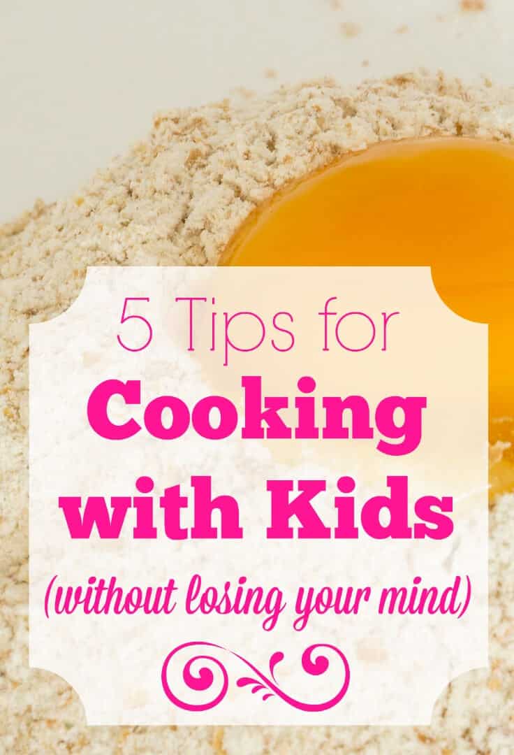 Cooking with kids can be a great bonding experience... if you can get past the mess. Here are 5 tips for how to enjoy cooking with your kids.