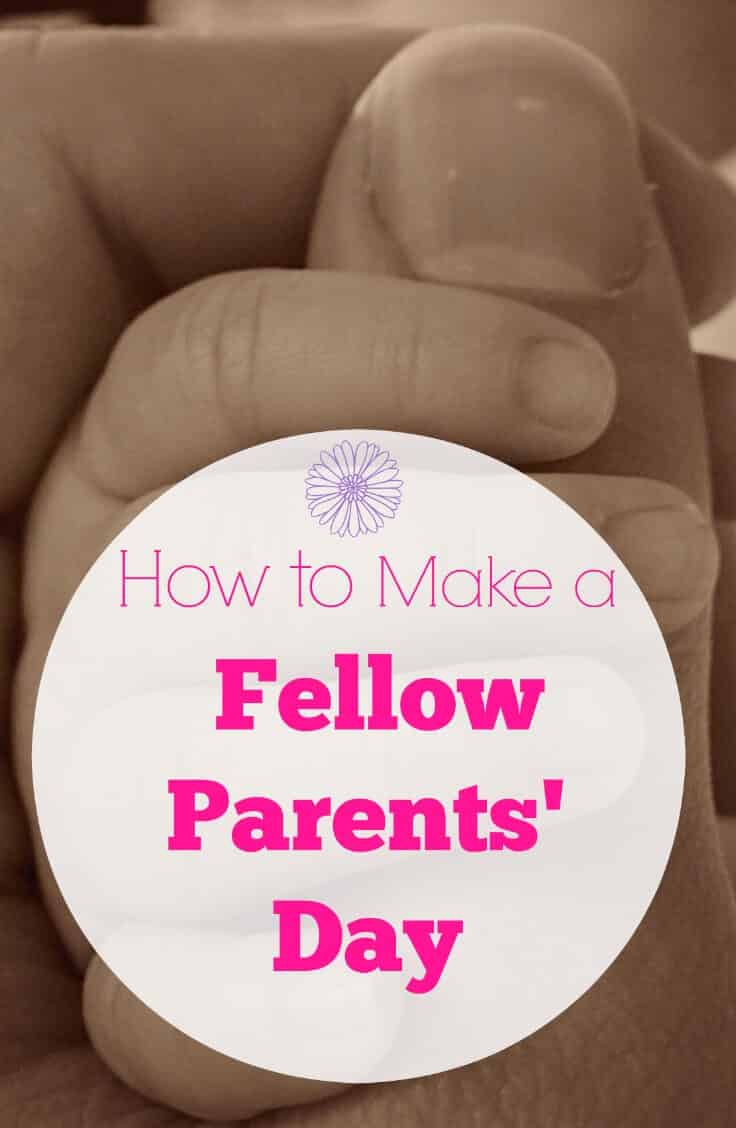 Being a parent is the most amazing, challenging, trying, and terrifying thing you'll ever do. But here's a simple way to make a fellow parents' day.