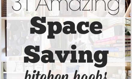 31 Amazing Space Saving Kitchen Hacks