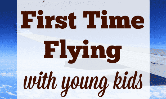 Tips for Your First Time Flying with Young Kids