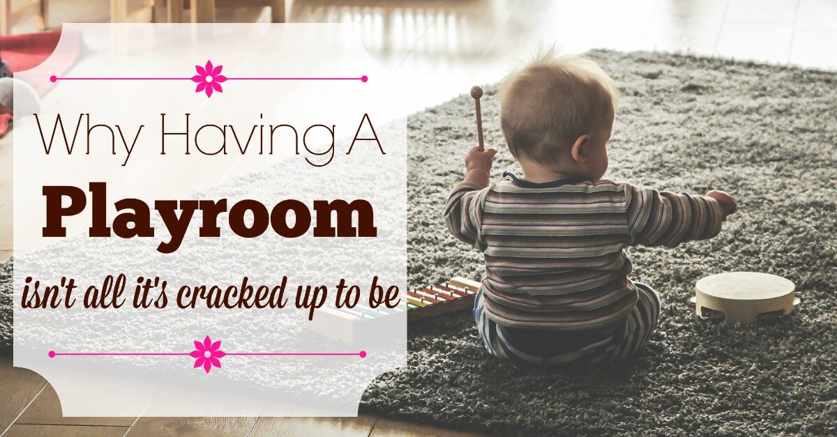If you don't have the space in your house for a dedicated play space, don't fret. Here's how we manage the toy mess to keep us sane.