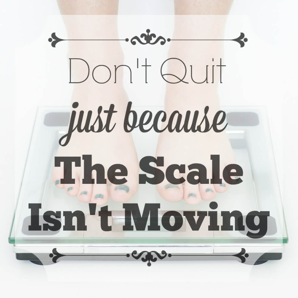Don’t Quit Just Because the Scale Isn’t Moving Creating My Happiness