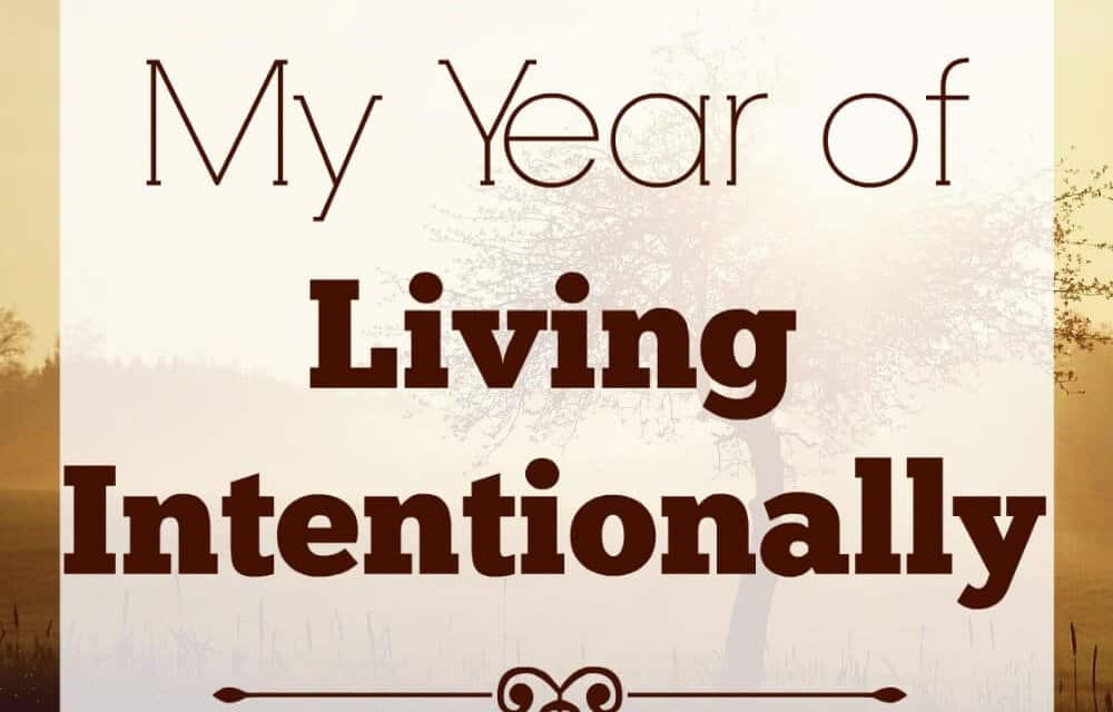 My Year of Living Intentionally