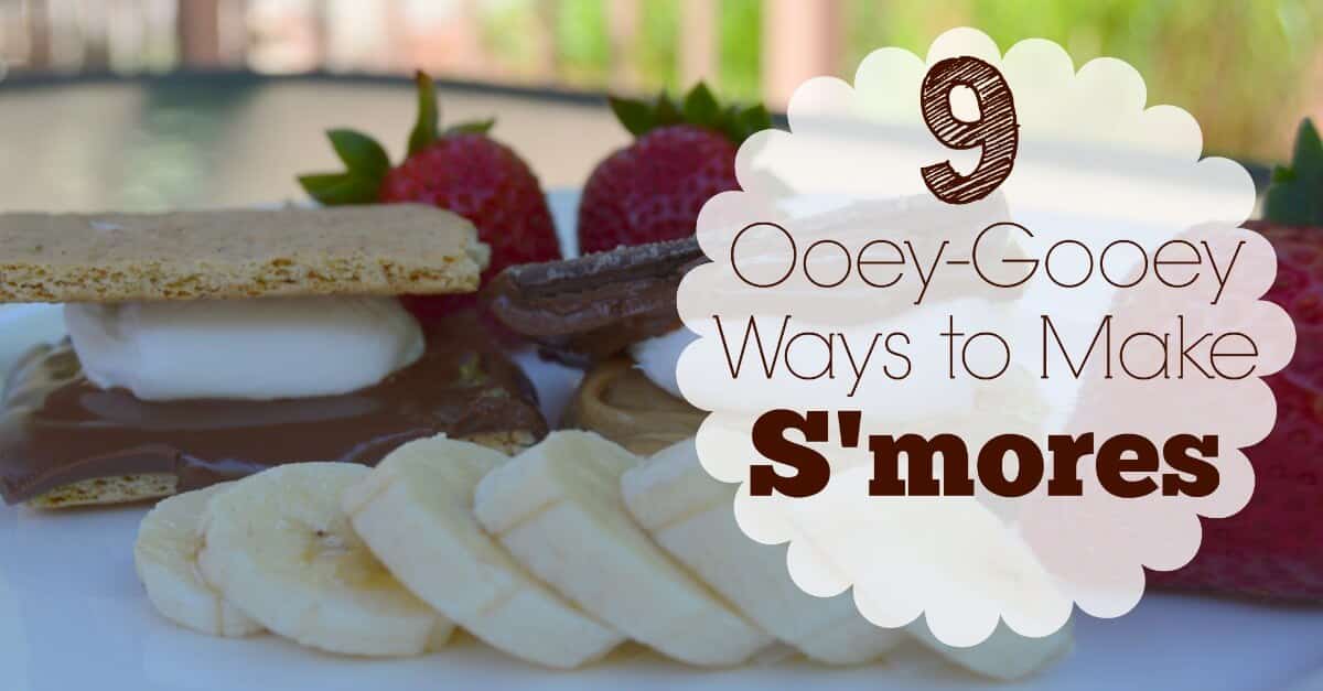 Take your summer treats to a new level with just a bit of imagination. Try out these 9 creative ways to make a summer classic; S'mores!