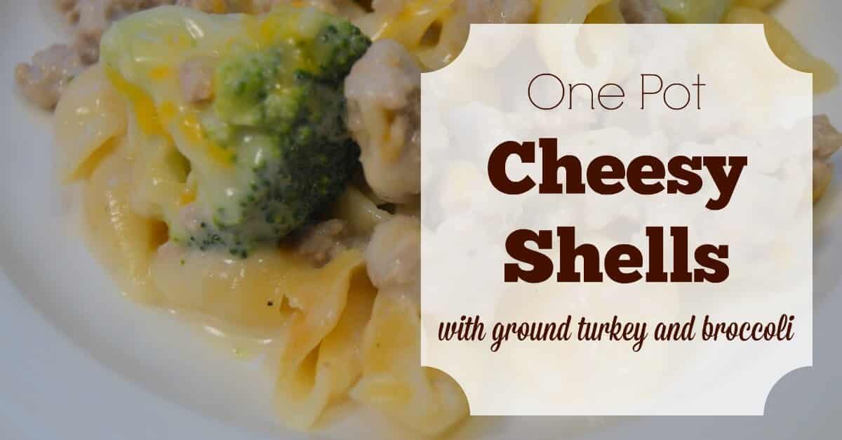 Looking for a quick and easy weeknight dinner? Try these cheesy shells with ground turkey and broccoli for a delicious meal the whole family will love.