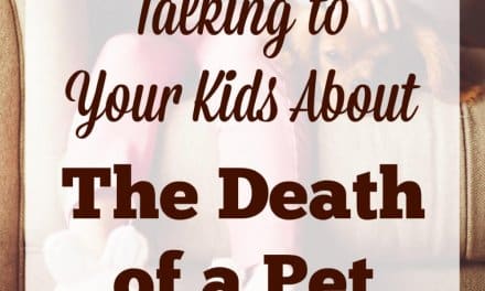 Talking to Your Kids About the Death of a Pet