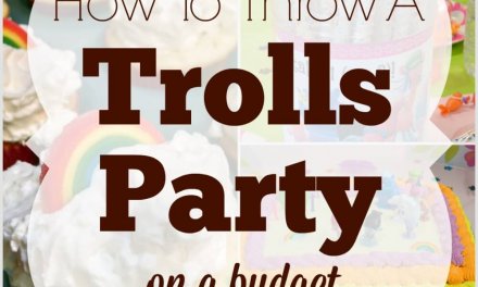 How to Throw a Trolls Party on a Budget