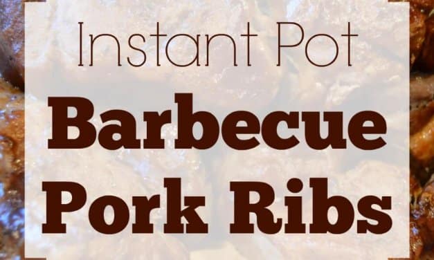 Instant Pot Barbecue Pork Ribs