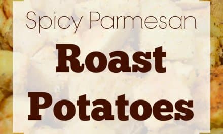Spicy Parmesan Roast Potatoes